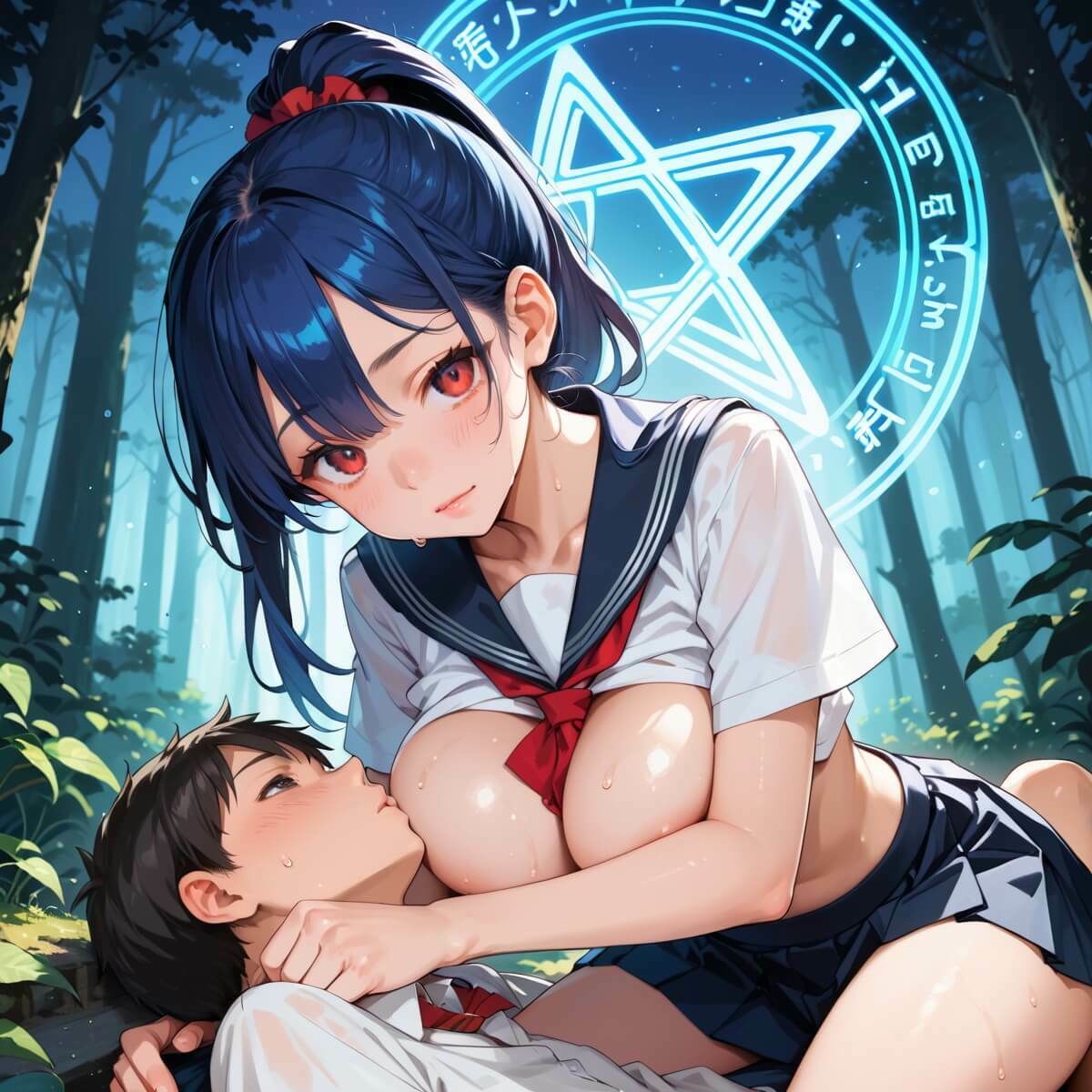 異世界でエッチな魔法にかかっちゃいました!やりたすぎてうずうずします!!5しっぽり160枚 画像10