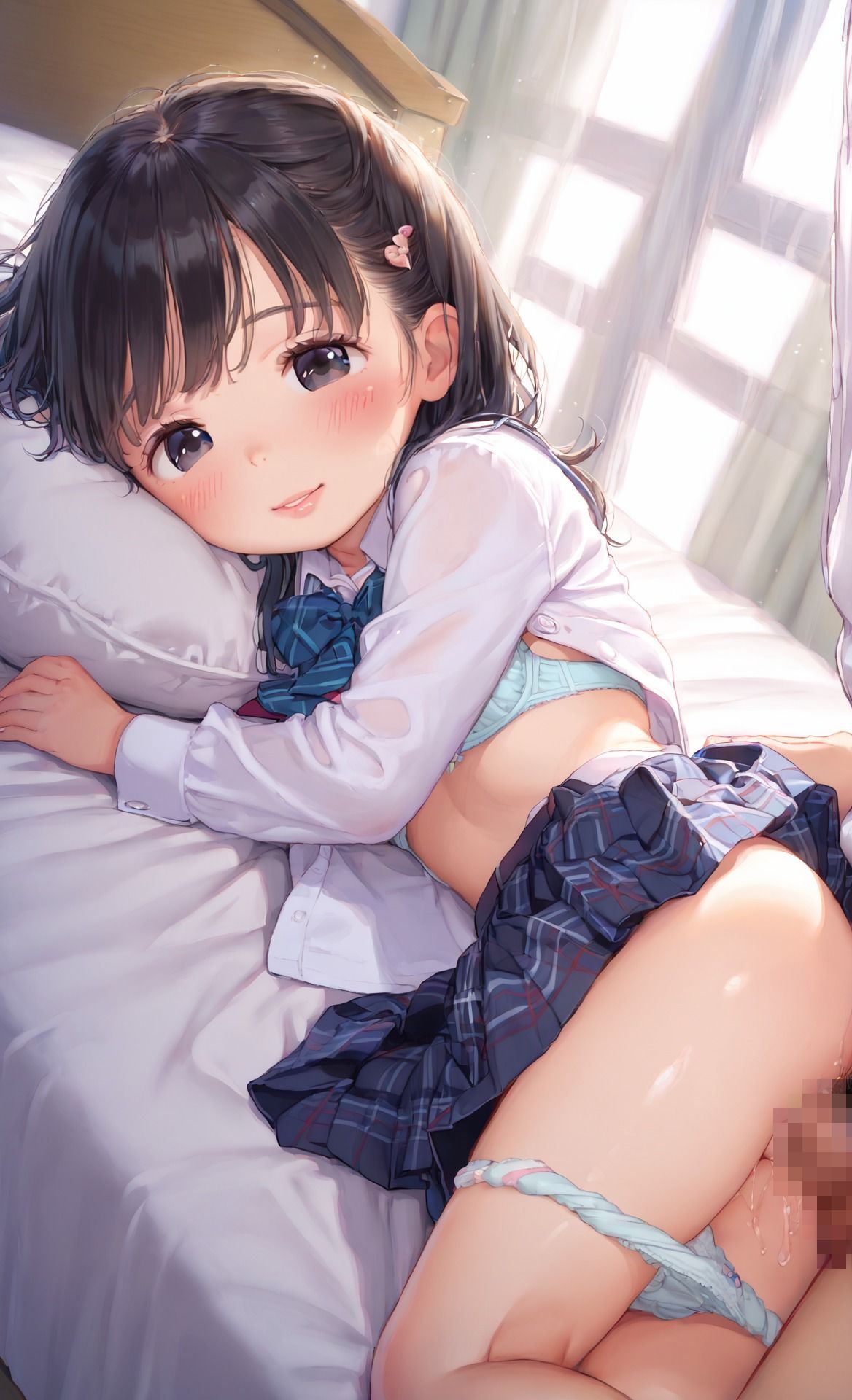 サンプル画像5:痛っ！はじめてのスパンキング！！(ロリかわ) [d_587144]