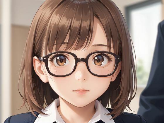 サンプル画像2:真面目な眼鏡J〇はHが好き(ナツピピ) [d_587208]