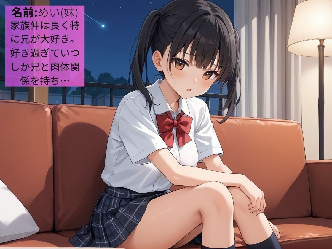 親不在で濃厚あまあま兄妹せっくす【女子校生】【ツインテ】【いちゃらぶ】【近親相姦】【500枚】 サンプル1