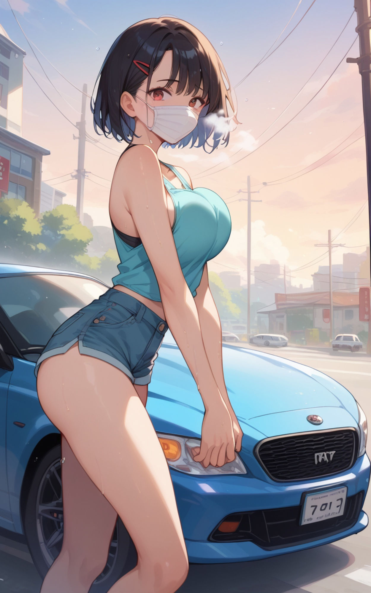 サンプル画像5:ドスケベムスメのメス穴奉仕(マンゴージュース) [d_587252]