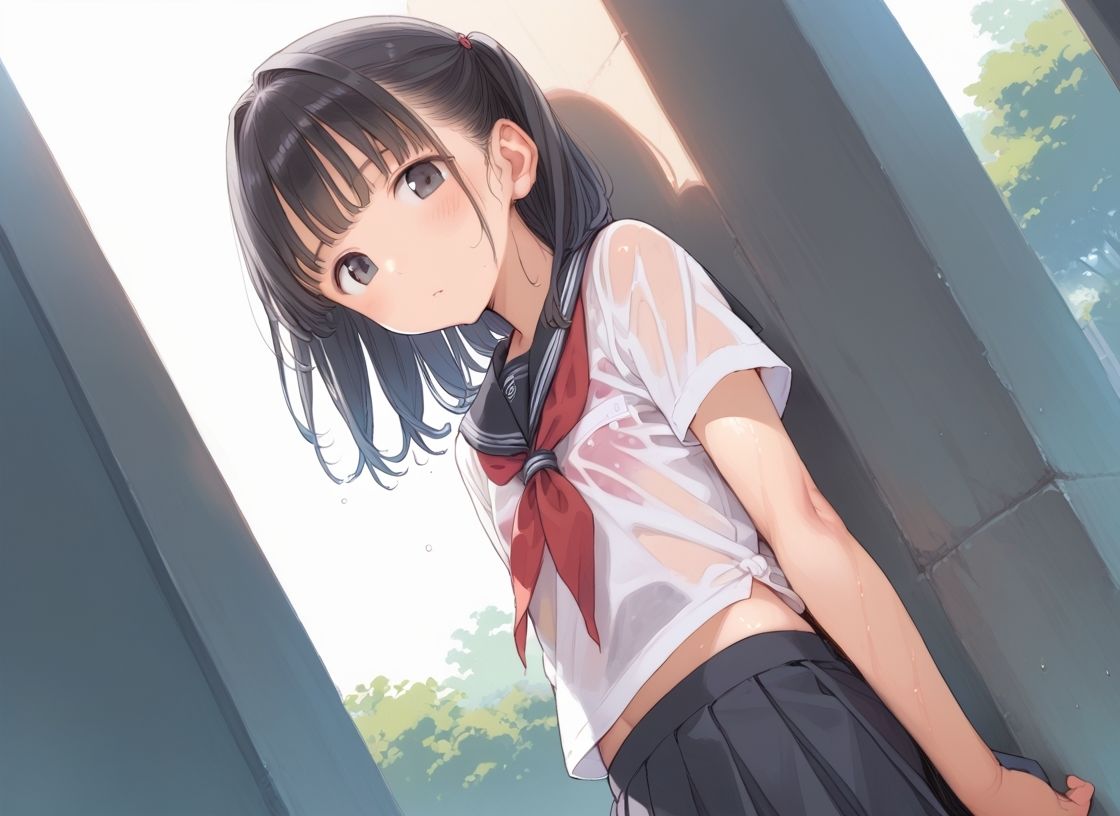 サンプル画像2:ビッチな放課後ロリ校生に種付け(FMK) [d_587272]