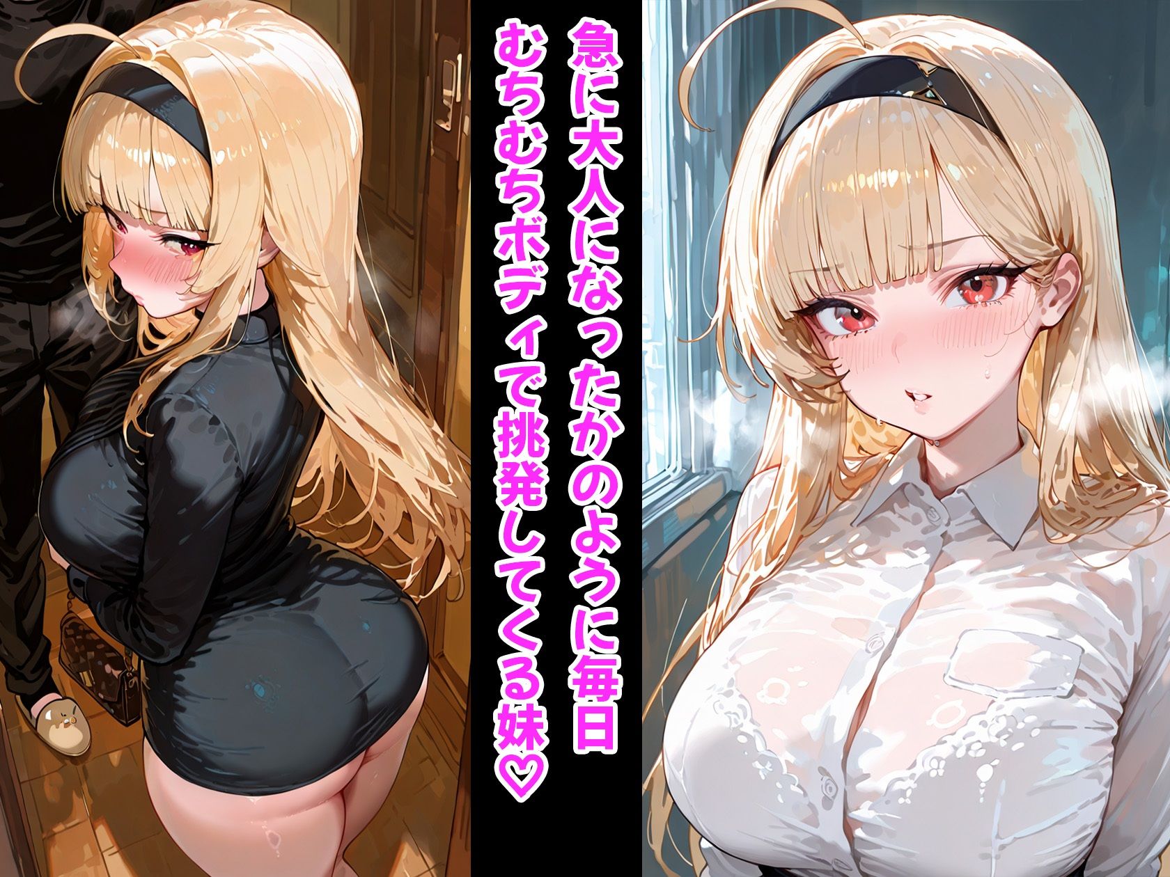 生意気な妹が挑発したのでお仕置きで大変身 画像1