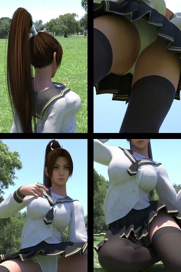 【TD100】元祖セクシー女性格闘家『不知火舞(しらぬいまい)』の写真集SexyNinja-44 画像2