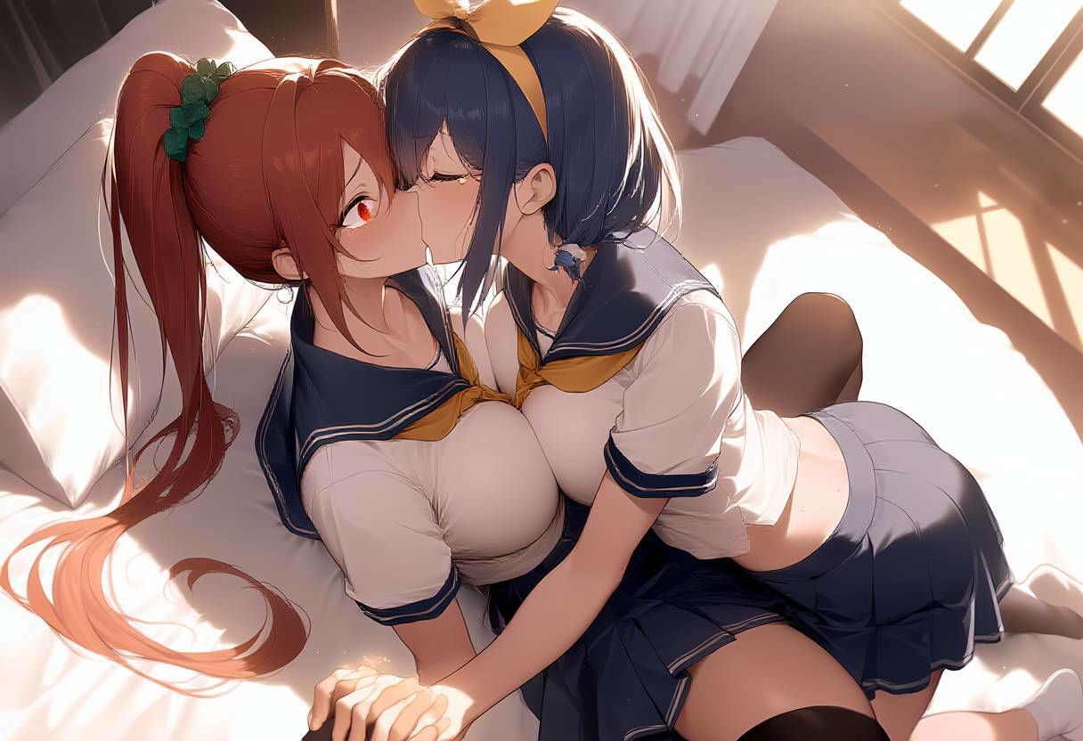 【エロ漫画】あ〇か120パーセント百合CG集 第1集2