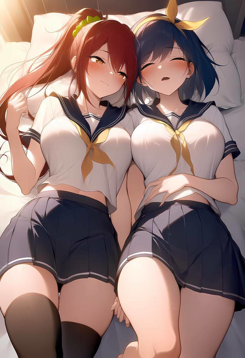【エロ漫画】あ〇か120パーセント百合CG集 第1集6