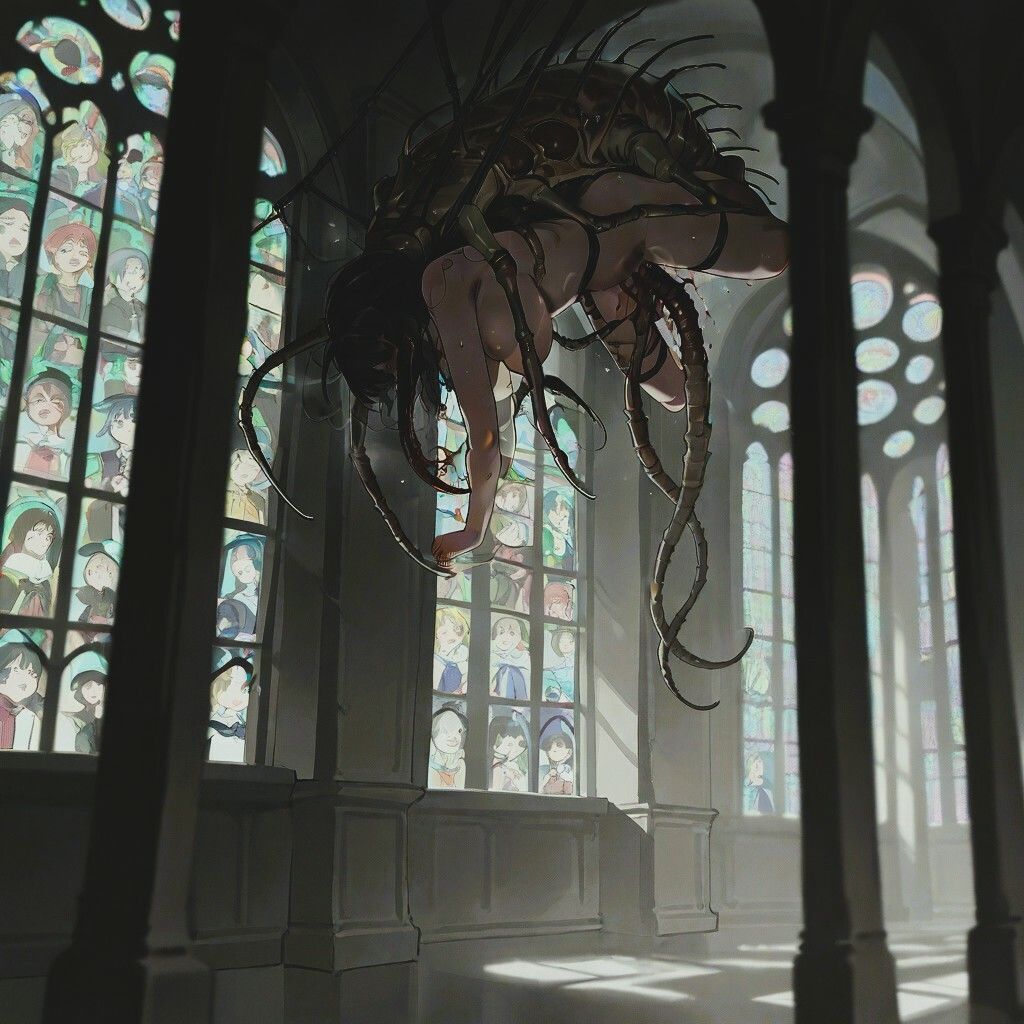 サンプル画像3:エイリアン(もう限界) [d_587366]