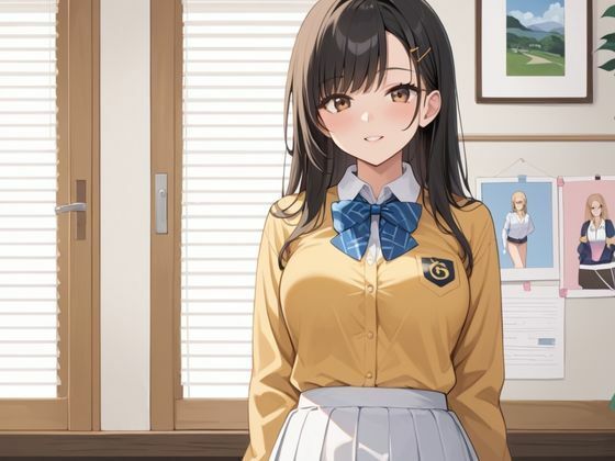 サンプル画像1:ノーブラで学校に来てしまったクラスメイトの穴奉仕(しろいか) [d_587372]