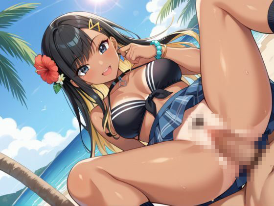 水着を着たギャルと海で孕ませセックスする 画像7