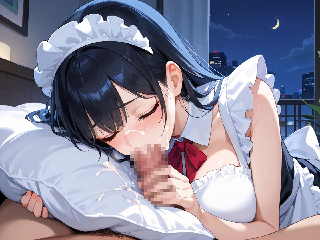 サンプル画像2:メイドJKの超絶テクニックにゾッコンした日(Aito) [d_587391]