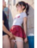 路地裏下校少女