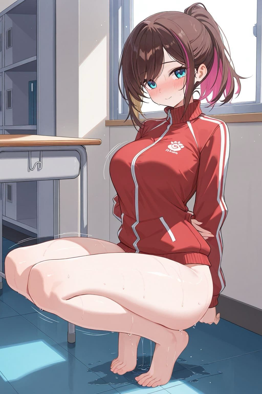 サンプル画像1:催●アプリで幼馴染みを即脱ぎ調教3(美少女調教師) [d_587468]