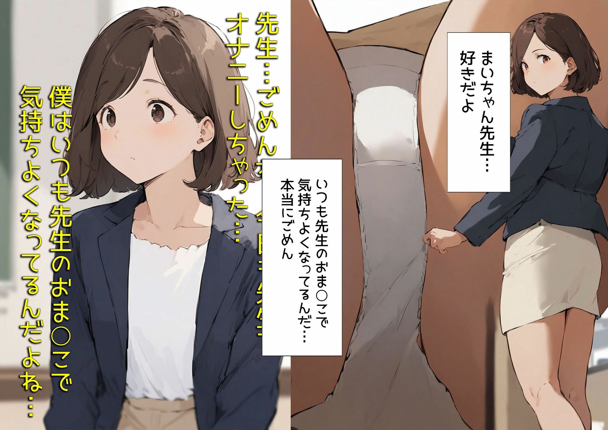 サンプル画像3:僕は女教師の下着以外は興味がない(日替わりさん) [d_587533]