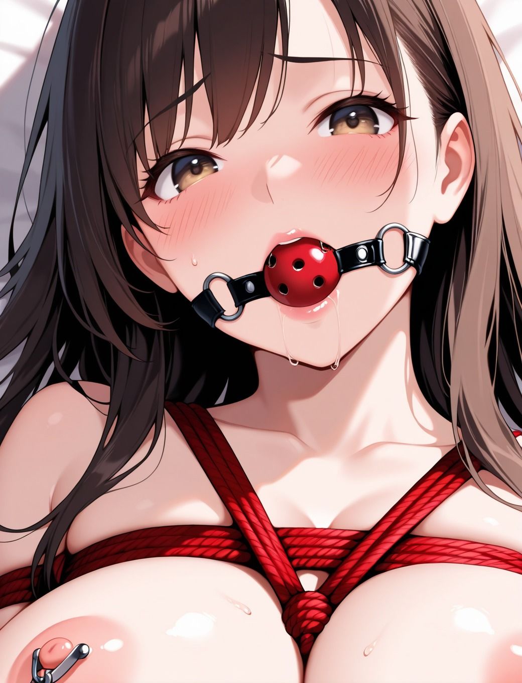 サンプル画像4:巨乳たわわJK  おもちゃ調教(みいまん) [d_587551]