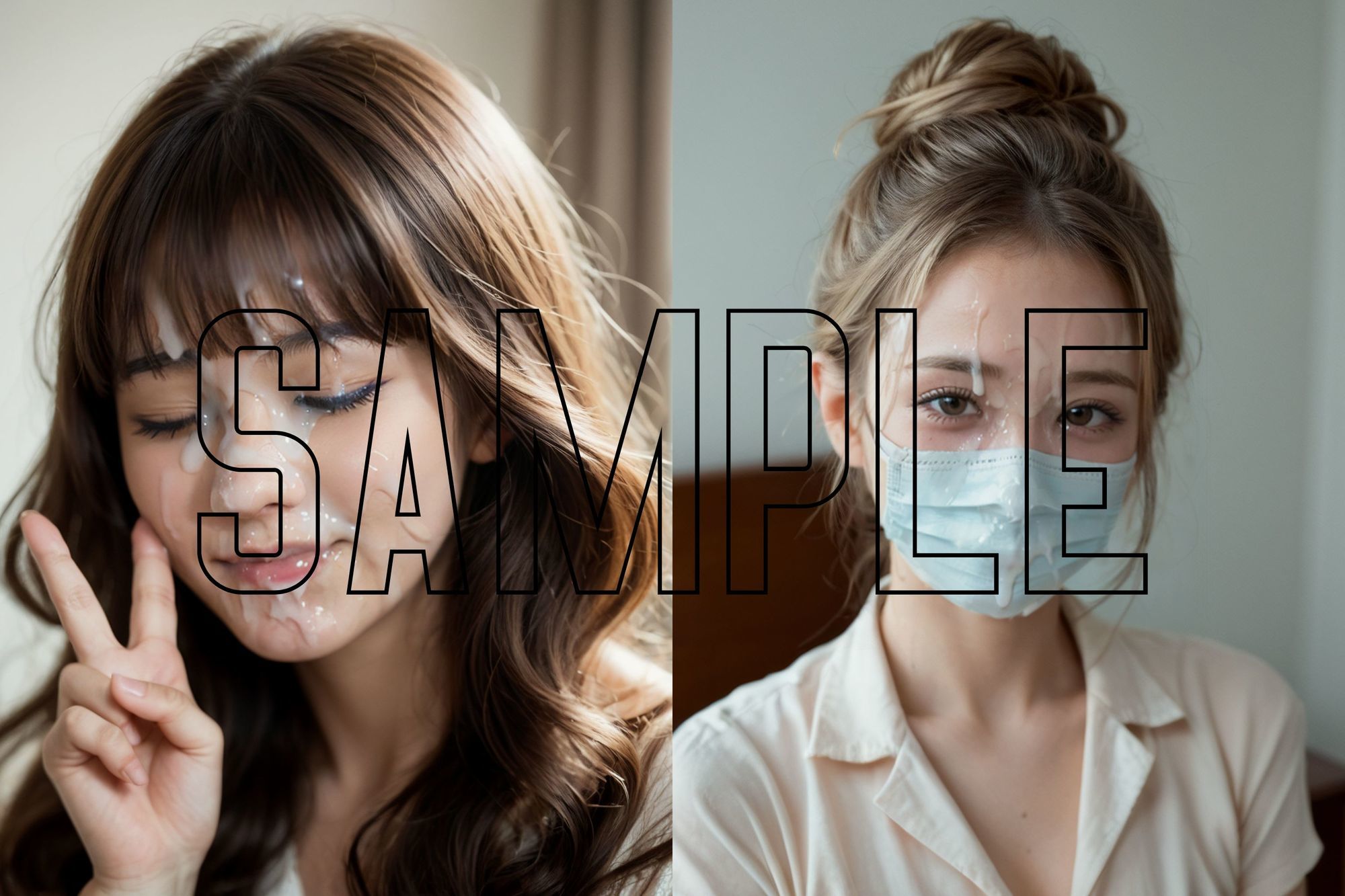 サンプル画像3:ぶっかけだけを詰め合わせ6(B.B.I (Bukker’s BUKKAKE Images)) [d_587591]