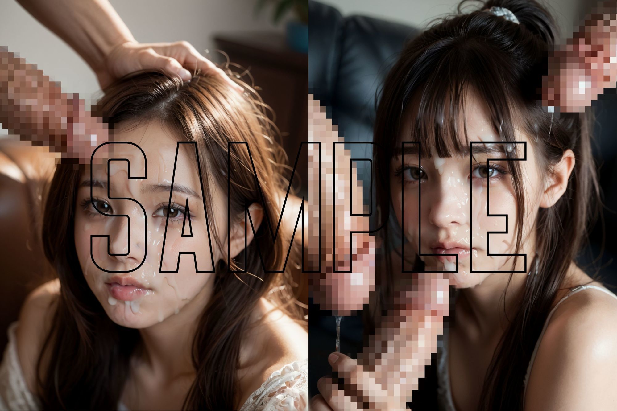 サンプル画像4:ぶっかけだけを詰め合わせ6(B.B.I (Bukker’s BUKKAKE Images)) [d_587591]