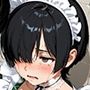 トイレで雑にヤられる和メイド娘