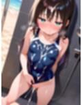 ジト目の微乳美少女とビーチで！5