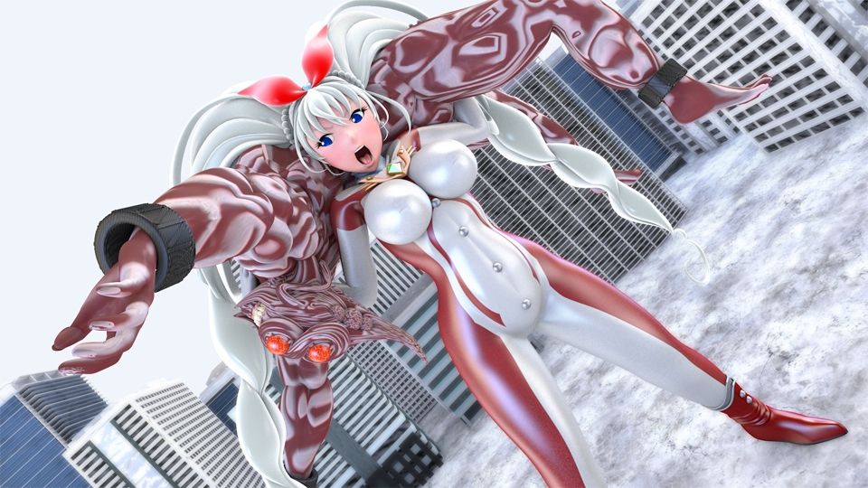 サンプル画像1:光の女神メロディナVSデュアル星人＆ギャブル星人(四次元少女ネオス) [d_587724]