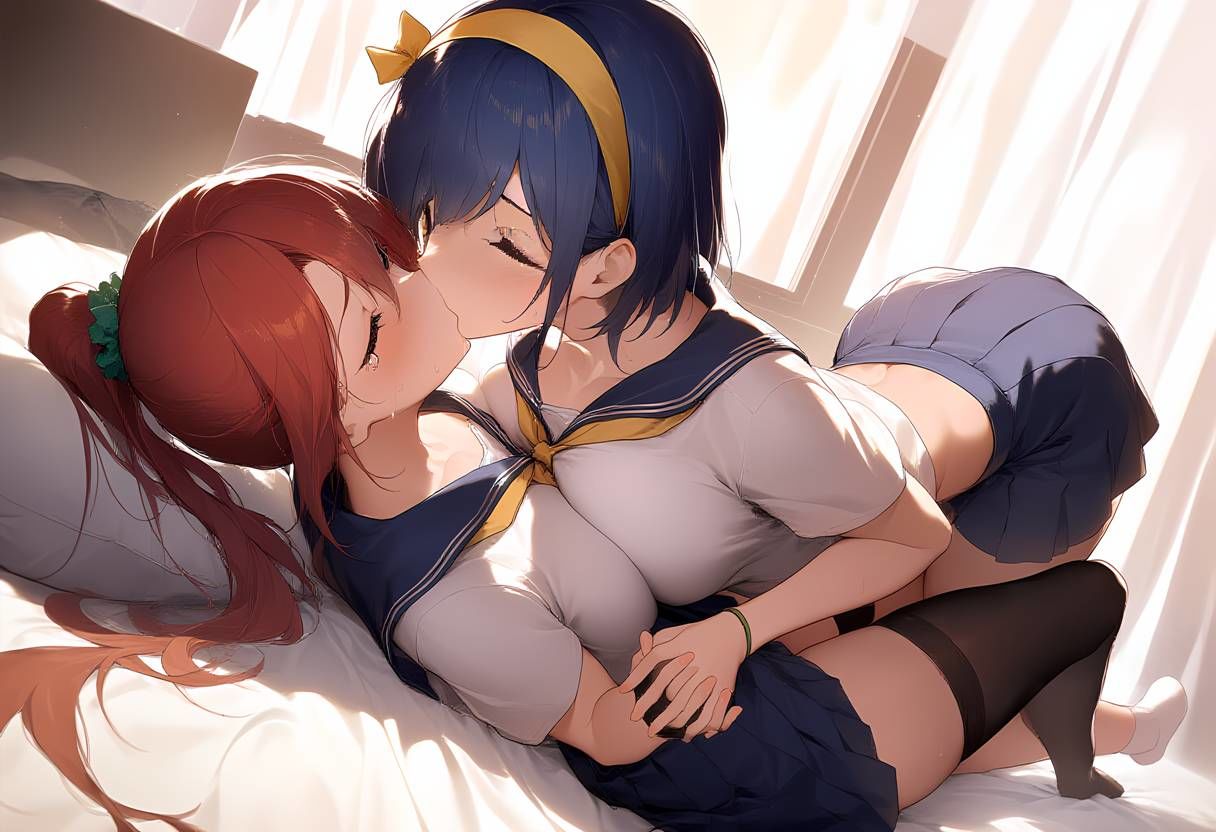 サンプル画像2:あ〇か120パーセント百合CG集 第2集(サークルとうふ用ニッパー) [d_587790]