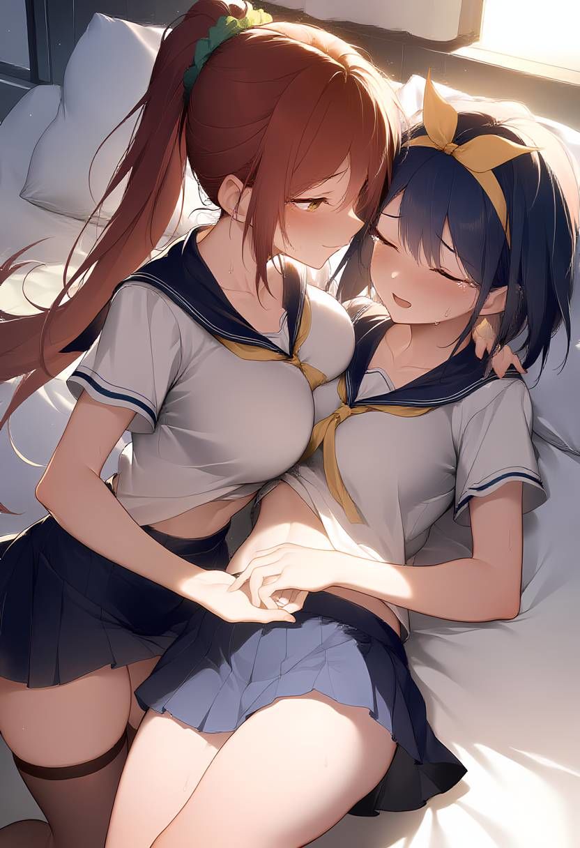 サンプル画像6:あ〇か120パーセント百合CG集 第2集(サークルとうふ用ニッパー) [d_587790]