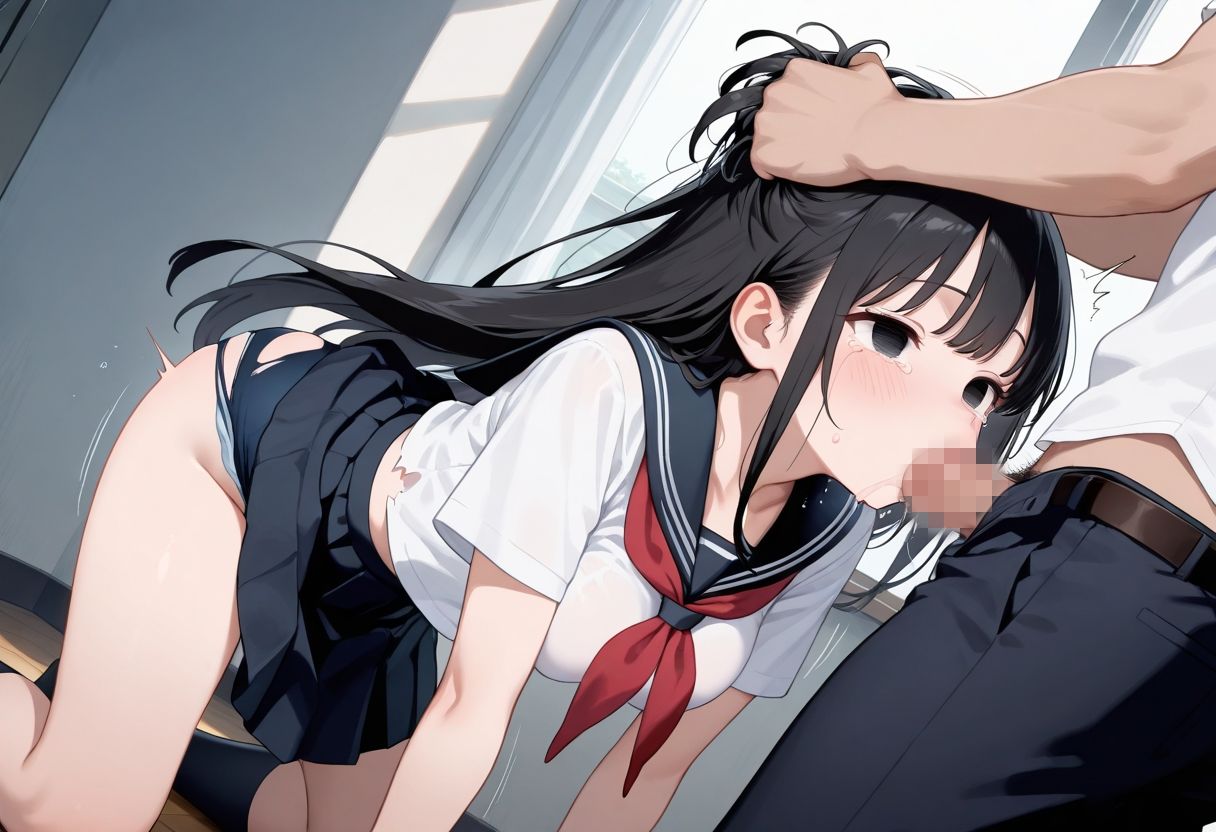 公衆便所レ○プ 肉便器にされる女子校生 画像7