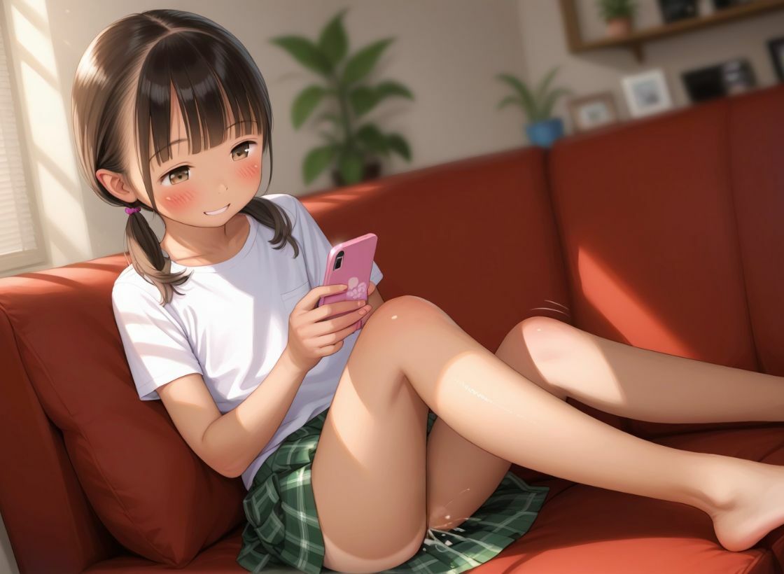 日焼け少女と合体ごっこ サンプル画像 2