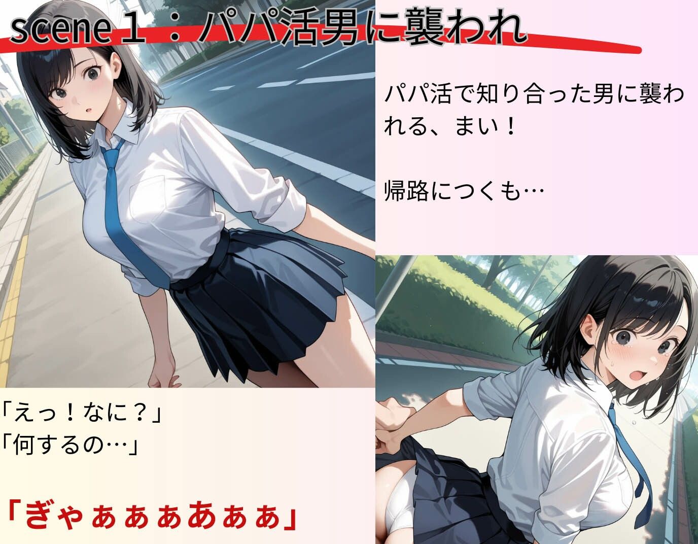 サンプル画像3:パパ活女子の末路！強●覚醒で快楽堕ち(制服物語) [d_587820]