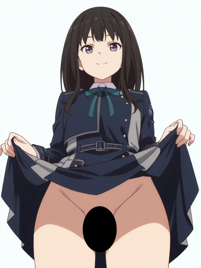 サンプル画像3:『リ〇リス・リコイル』ヒロイン脱がしてみた ムキムキ色黒モブがヤリたい放題 スマホでも見やすい縦型 シチュエーション＆クオリティ厳選済み450枚！(しっぷどっく) [d_587828]