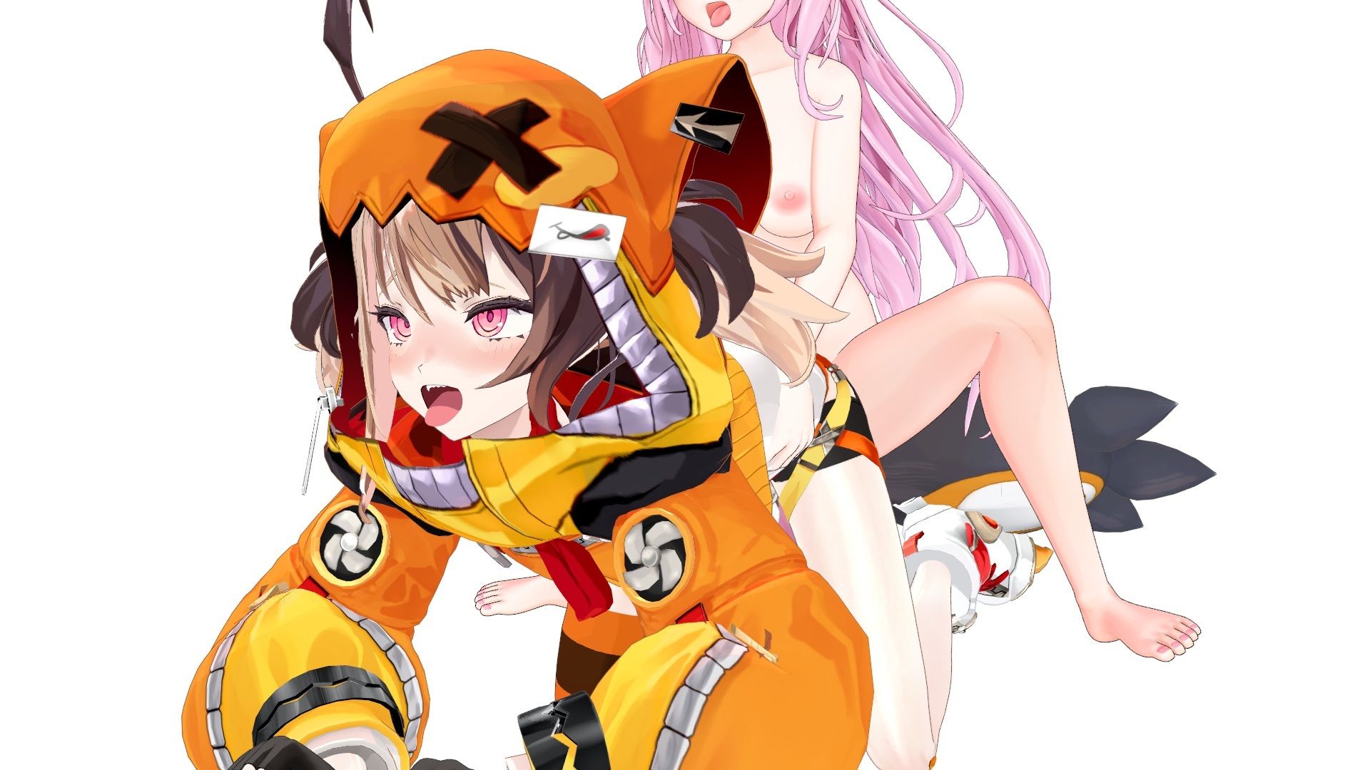 サンプル画像4:ふたなり3Dセックスボイス付きループアニメホ〇ライブ編＃1(アトリエすえ) [d_587898]