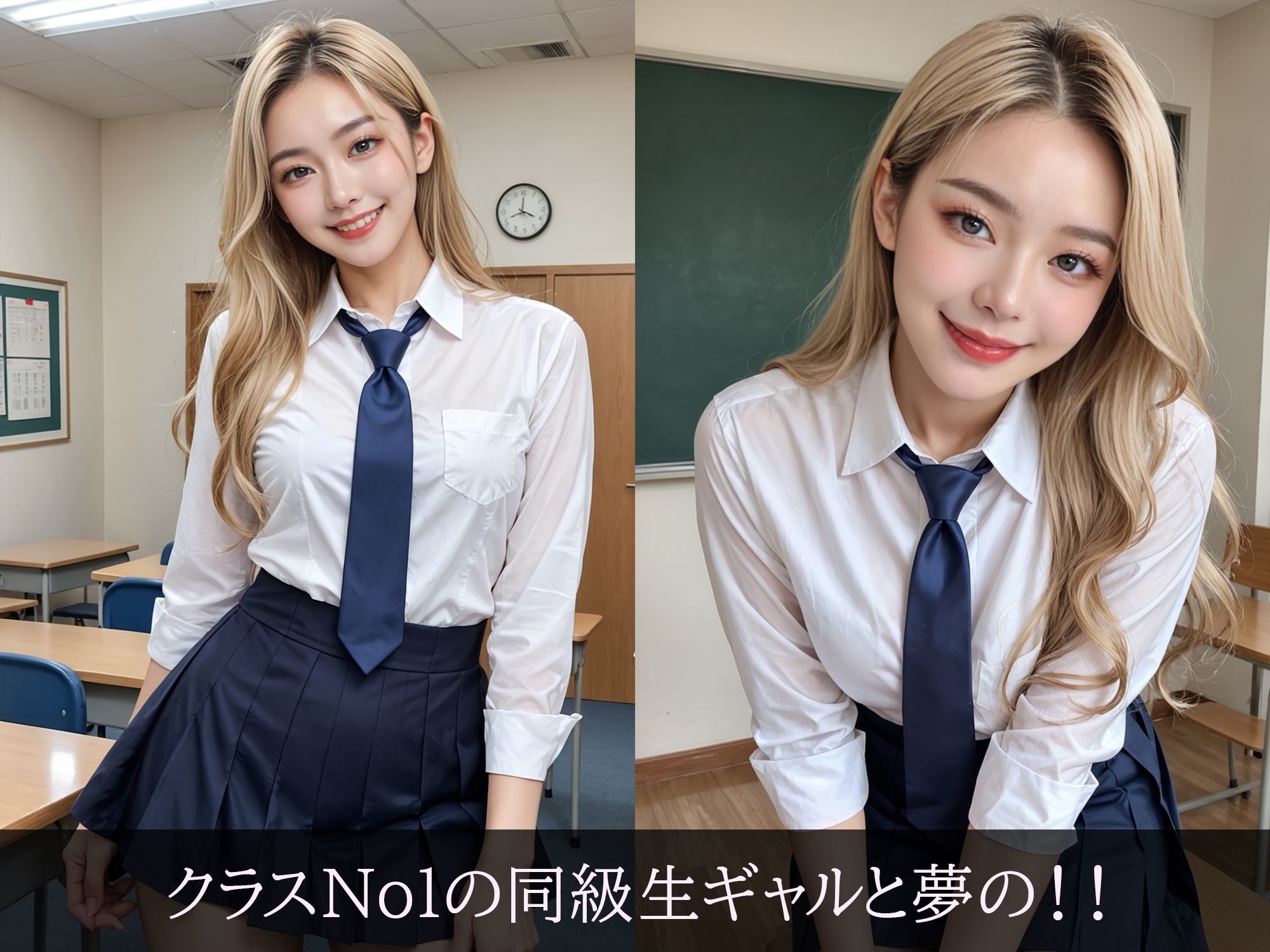 ギャルの同級生 クラスNo1ギャルと・・・ 画像1
