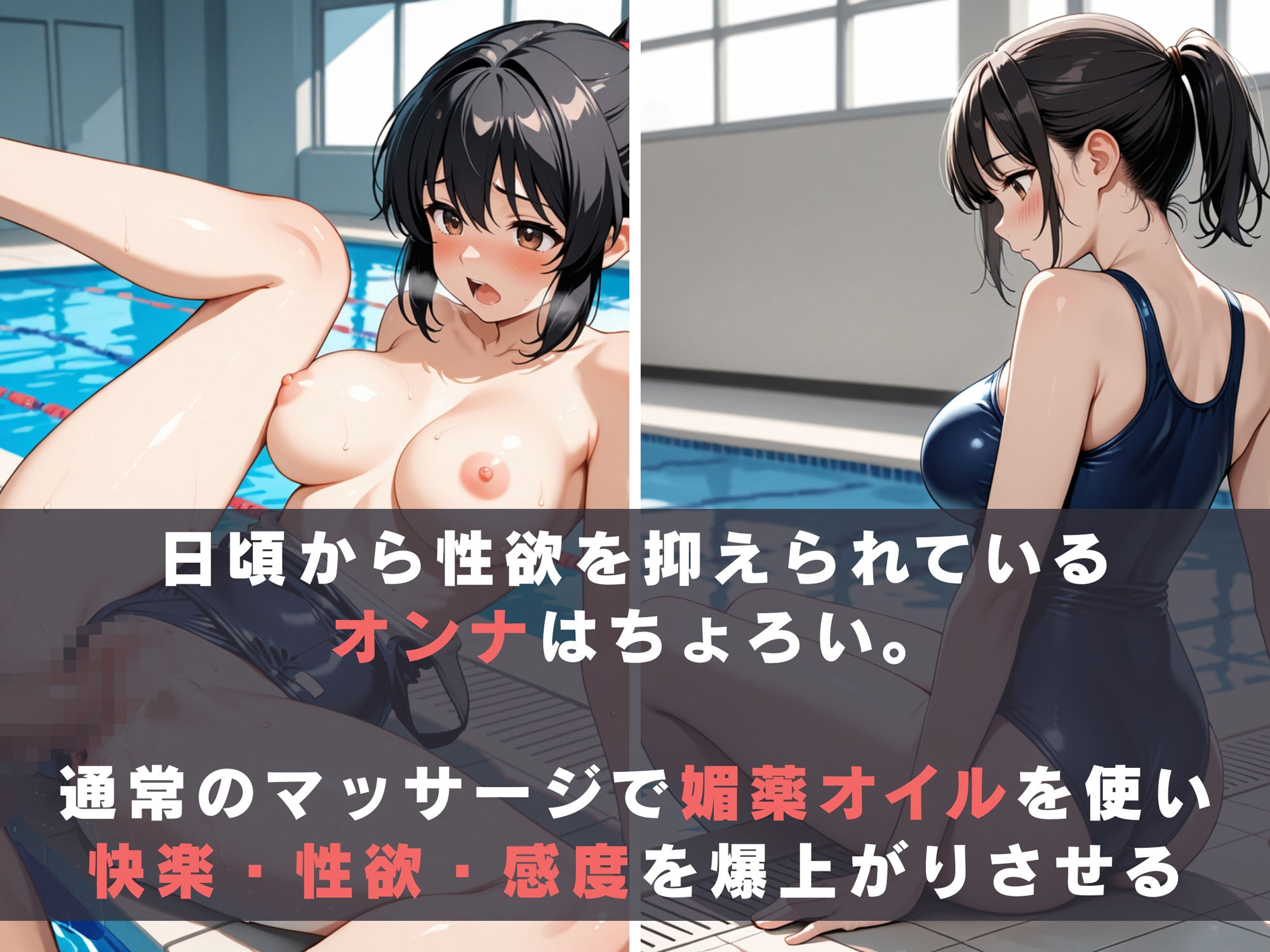 部員と顧問に狙われイキ墜ちする紅一点の女子部員 画像3