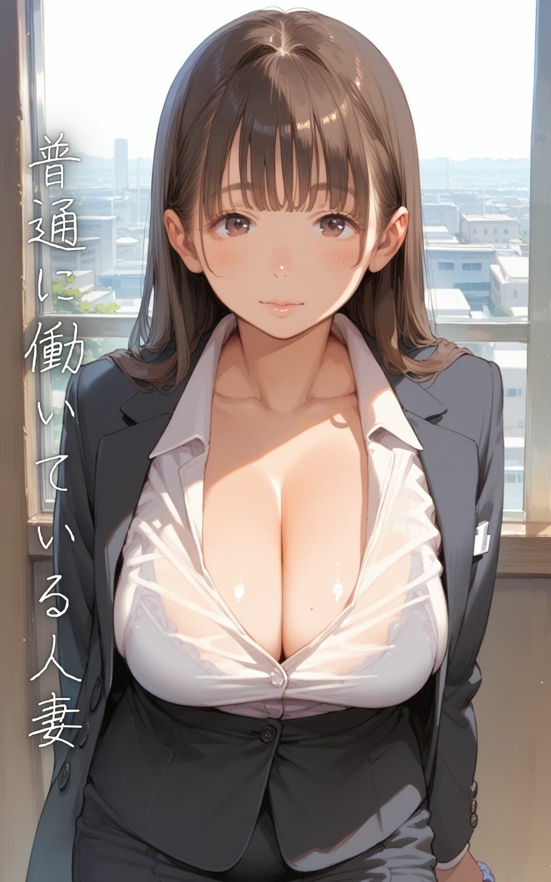 訳あり爆乳人妻  〜借金まみれでしょうがなく...〜 画像1