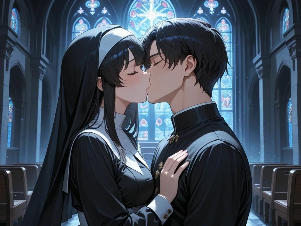 美女シスターで、ひとぬきっ 画像1