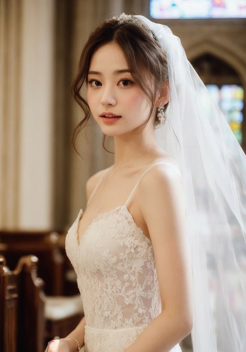 サンプル画像1:【美女名録】vol1.17  白い約束──その夜に永遠を誓う  177枚【AIグラビア写真集】(AI美女制作参謀本部4課) [d_588198]