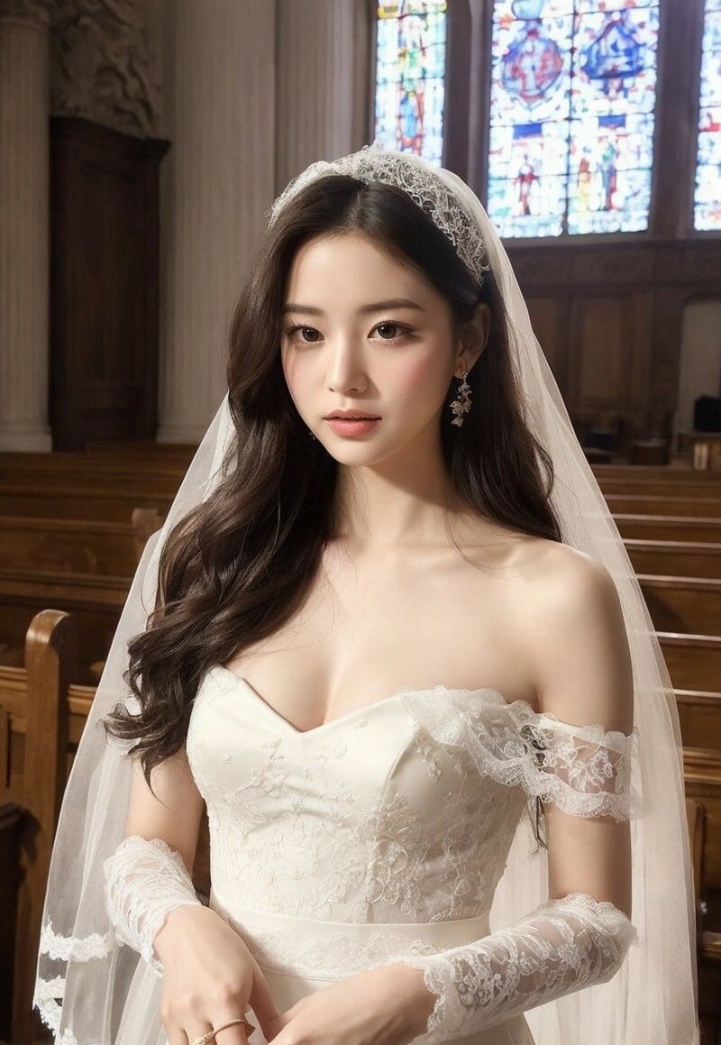 サンプル画像2:【美女名録】vol1.17  白い約束──その夜に永遠を誓う  177枚【AIグラビア写真集】(AI美女制作参謀本部4課) [d_588198]