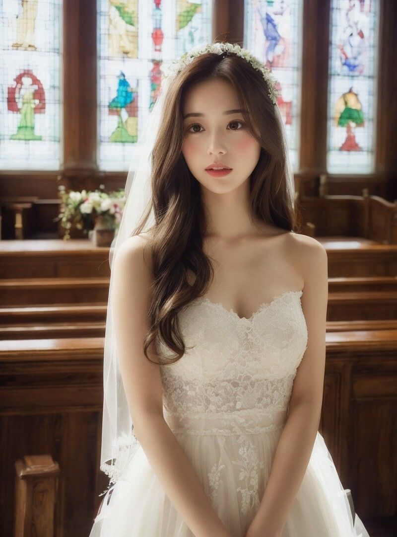 サンプル画像5:【美女名録】vol1.17  白い約束──その夜に永遠を誓う  177枚【AIグラビア写真集】(AI美女制作参謀本部4課) [d_588198]