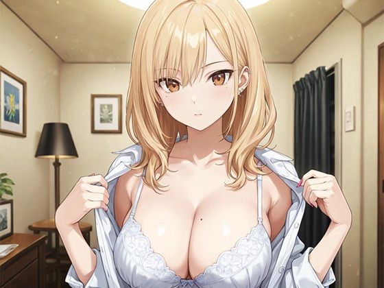 サンプル画像3:幼馴染の巨乳ギャルに僕の童貞が奪われた！(ぴんくましゅまろ) [d_588241]