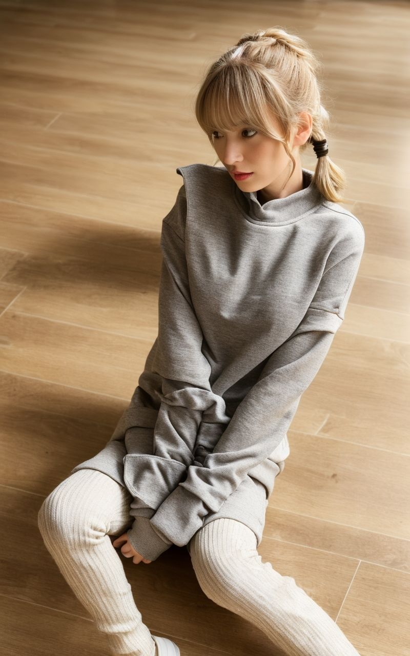 サンプル画像4:AI美女写真集┃金髪の外国人で美女(AI美女写真集┃清楚な大人) [d_588325]