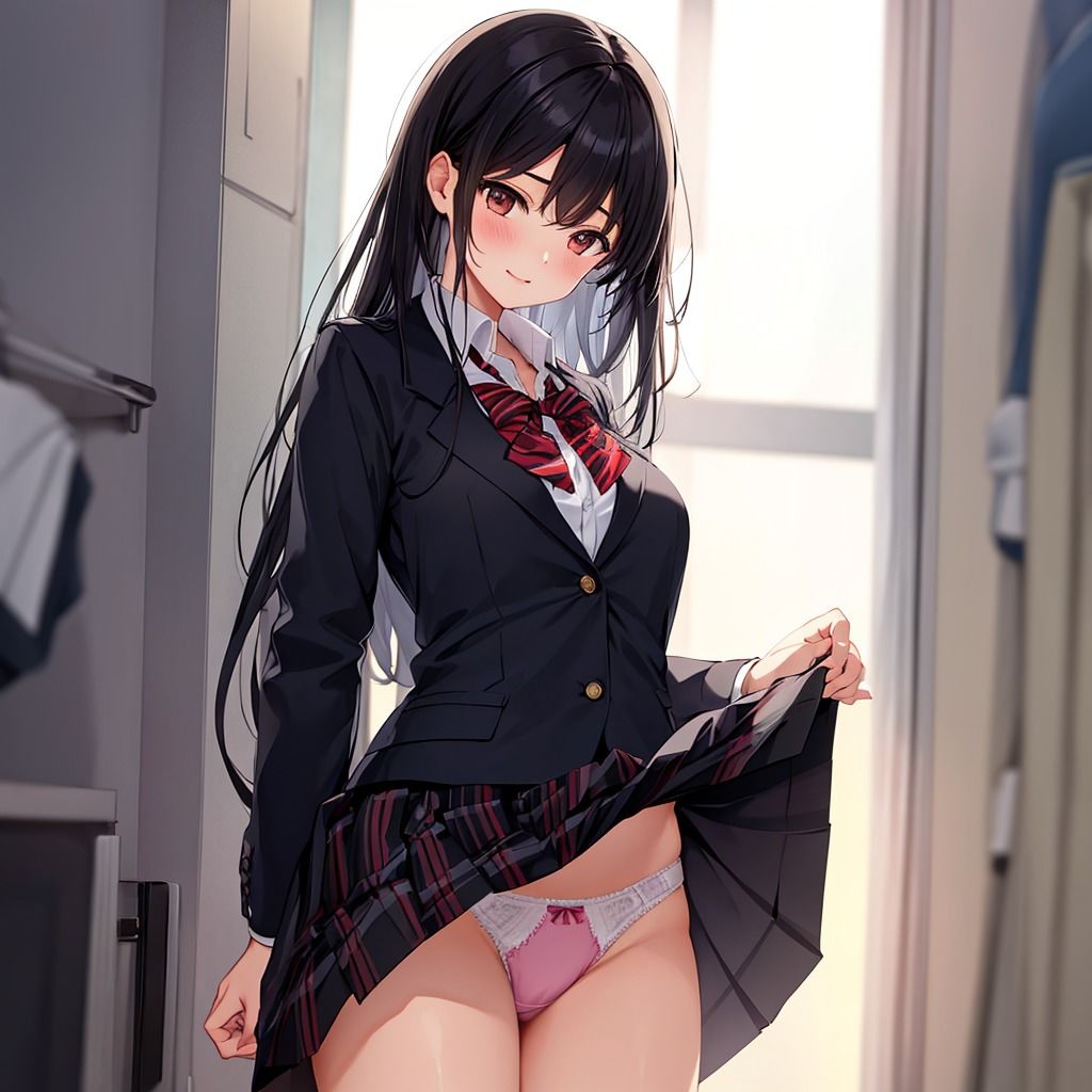 JKの中出しセックス初体験 画像1