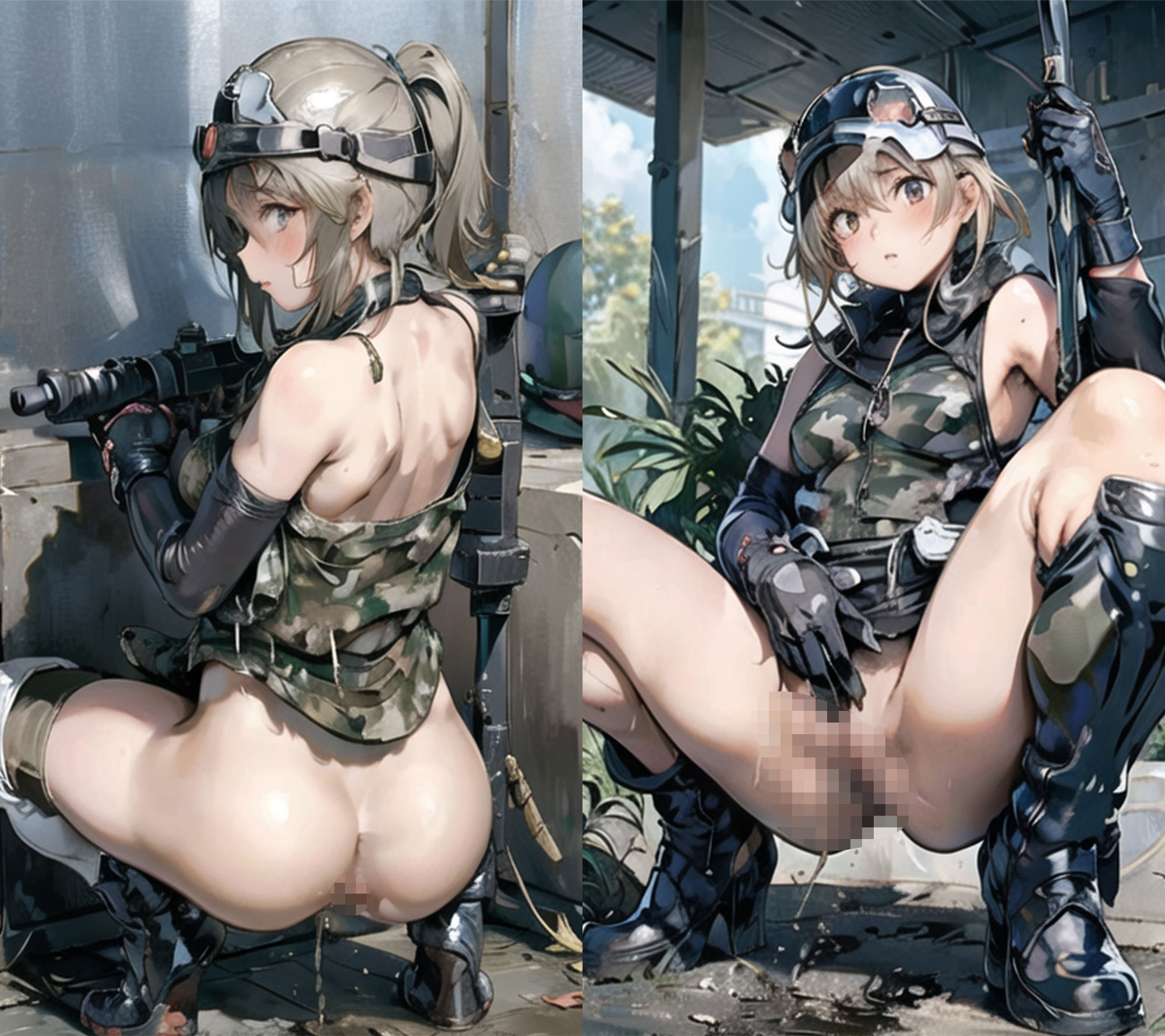 サンプル画像6:全て放尿画像在庫大放出(ステイブルスト) [d_588427]