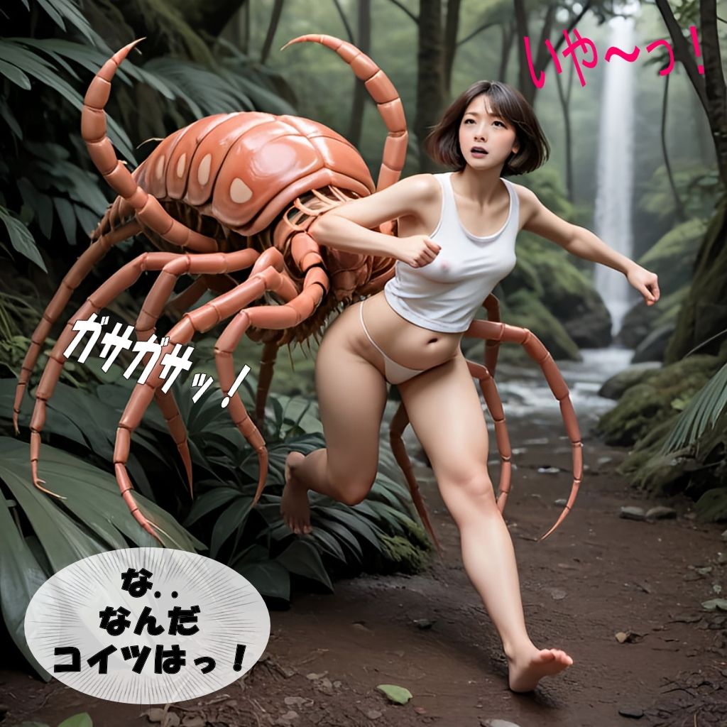 サンプル画像3:【動画】Sayaの変態日記/野外で蟲姦ムカデ編(人妻Sayaの変態日記) [d_588442]