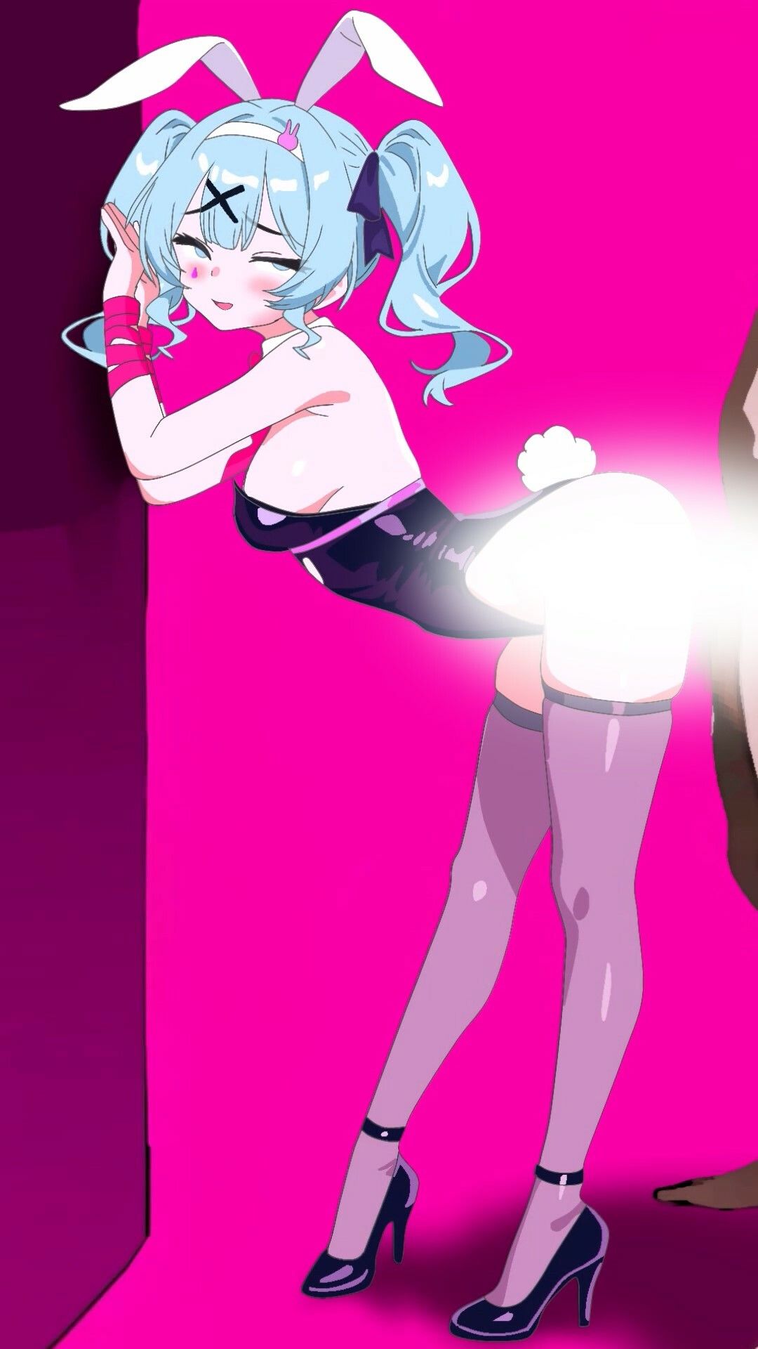 サンプル画像2:【Live2Dアニメ】ラビットなミク2〜ミク穴にバック攻め＆騎乗位で中出し〜(サクナシモーション) [d_588458]