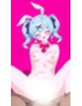 【Live2Dアニメ】ラビットなミク2〜ミク穴にバック攻め＆騎乗位で中出し〜