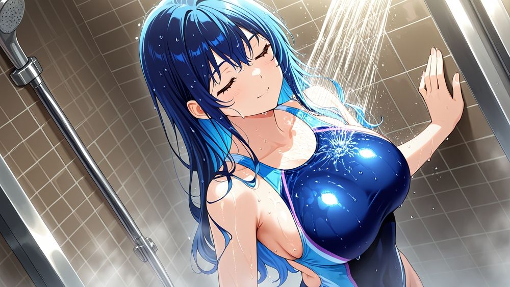 サンプル画像6:爆乳競泳水着美女たちが顧問と放課後孕ませ特訓【4K】(ニート印刷所) [d_588459]