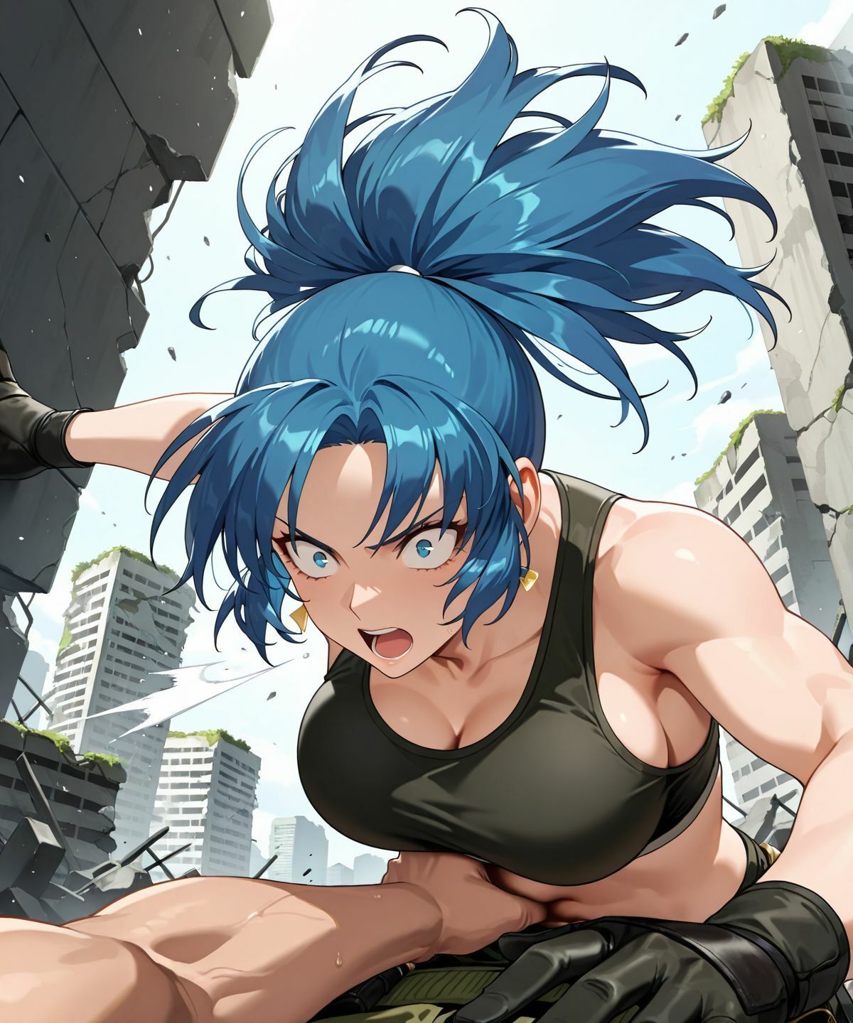 サンプル画像2:レ〇ナ敗北(アトリエ乱れ髪) [d_588483]