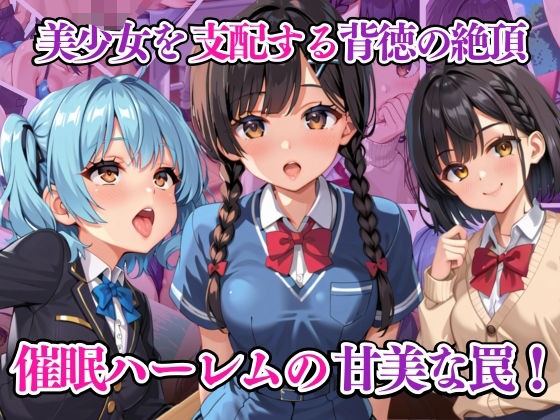 美少女を支配する背徳の絶頂 催●ハーレムの甘美な罠！