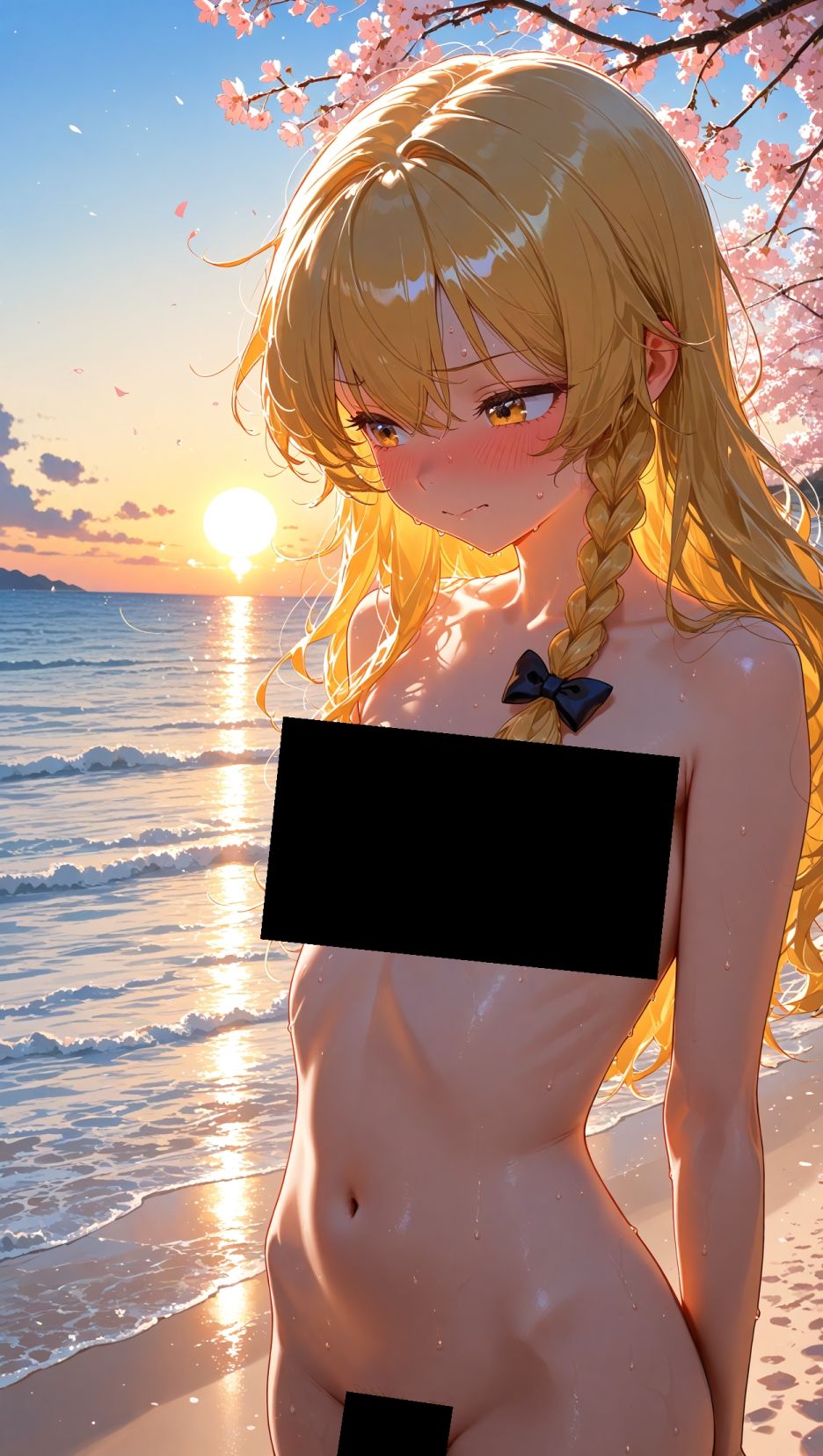 魔理沙ちゃんのえっちな写真集vol.4〜春の晴れた夕方の海編〜 画像7