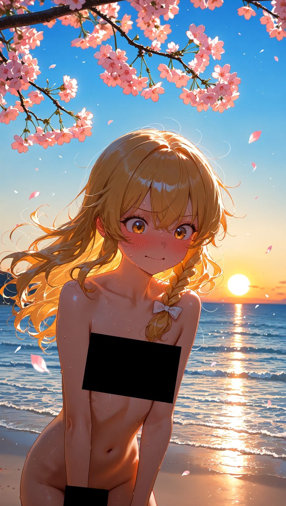 魔理沙ちゃんのえっちな写真集vol.4〜春の晴れた夕方の海編〜 画像8