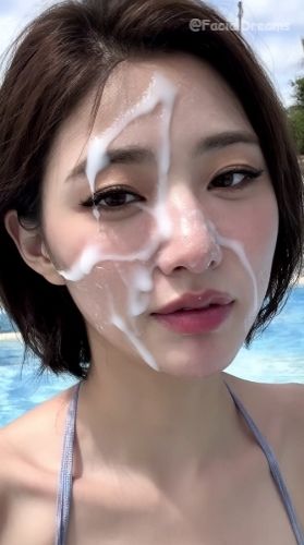 顔射後の余韻 - 水着編 Vol.1 画像3